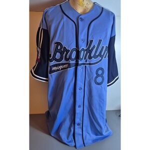 Headgear Classics Brooklyn Royal Giants Negro Leagues #8 Jersey 3XL Blue